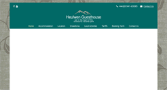 Desktop Screenshot of heulwen.co.uk