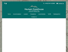 Tablet Screenshot of heulwen.co.uk
